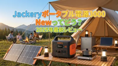 Jackeryポータブル電源3000 Newってどう？