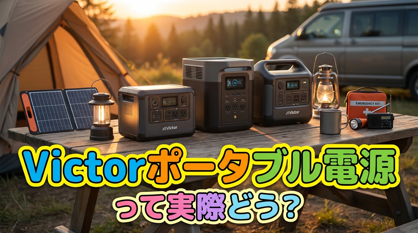 Victorポータブル電源って実際どう?