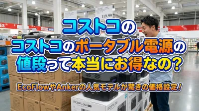 コストコのポータブル電源の値段って本当にお得なの？