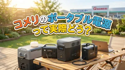 コメリのポータブル電源って実際どう？