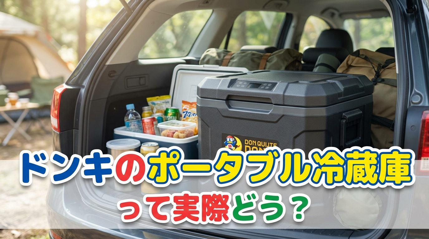ドンキのポータブル冷蔵庫って実際どう？
