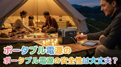 ポータブル電源の安全性は大丈夫？