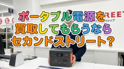 ポータブル電源を買取してもらうならセカンドストリート？