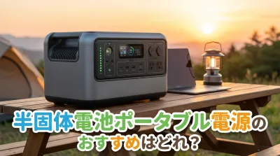 半固体電池ポータブル電源のおすすめはどれ？