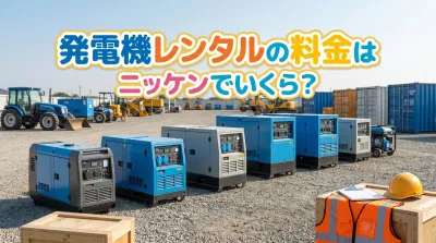 発電機レンタルの料金はニッケンでいくら？