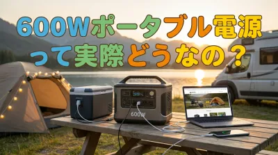 600Wポータブル電源って実際どうなの？