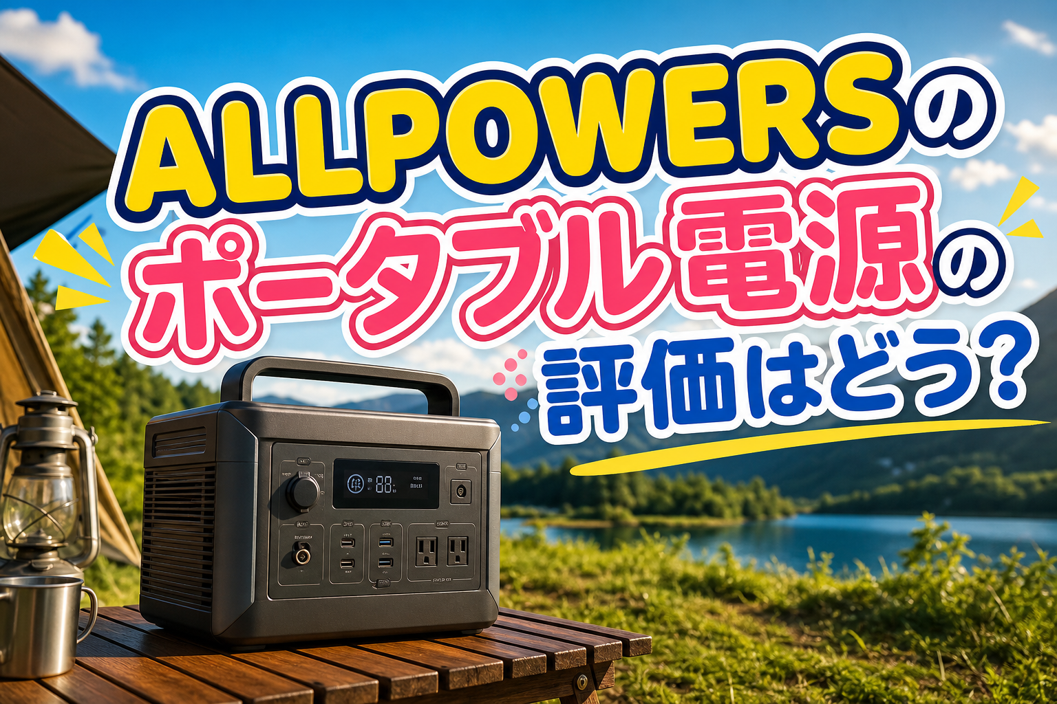 ALLPOWERSのポータブル電源の評価はどう？