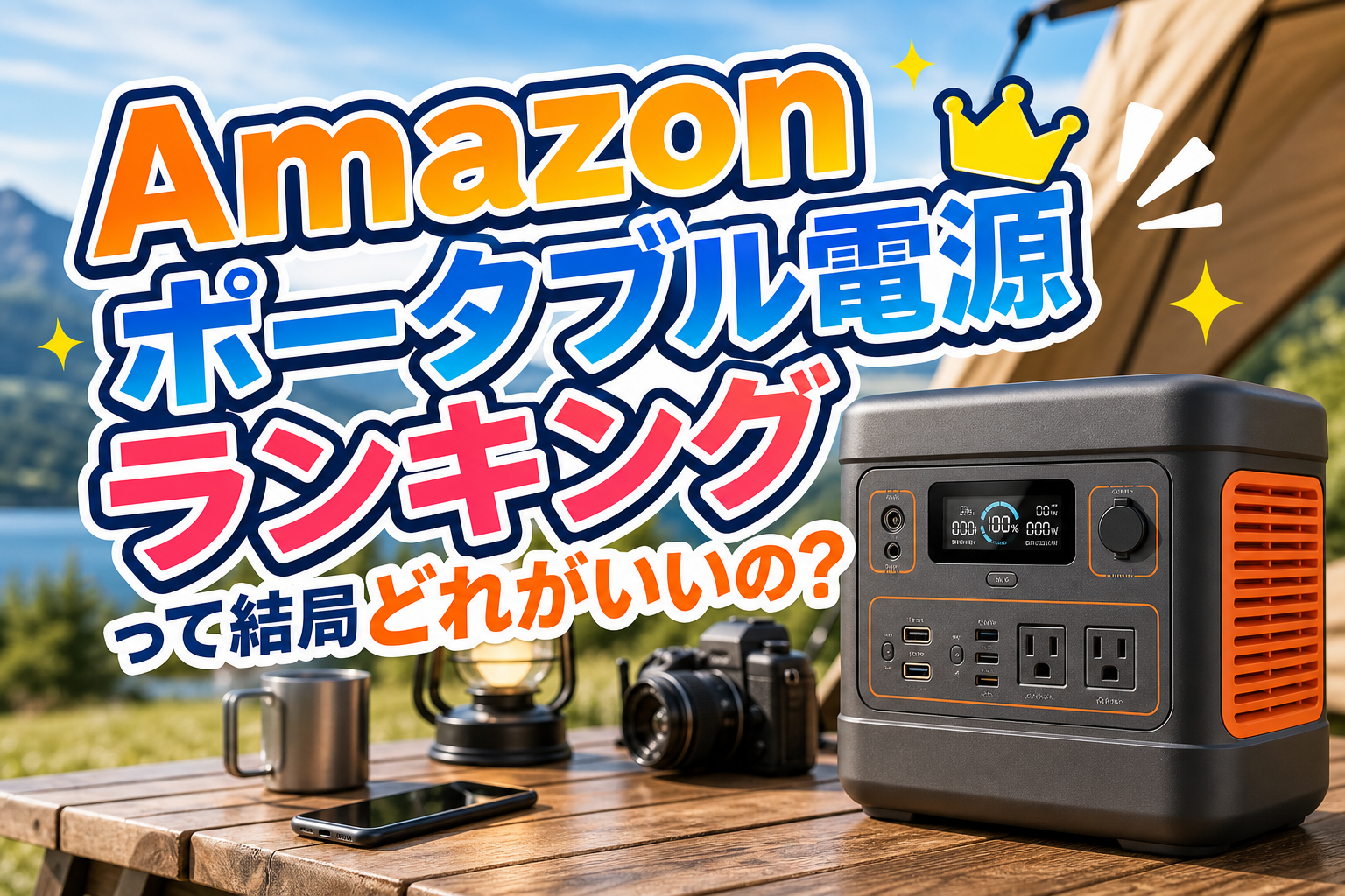 Amazonポータブル電源ランキングって結局どれがいいの？