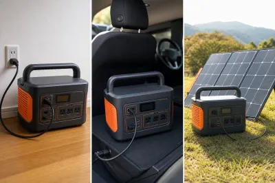 Jackery ポータブル電源1000の充電方法って？