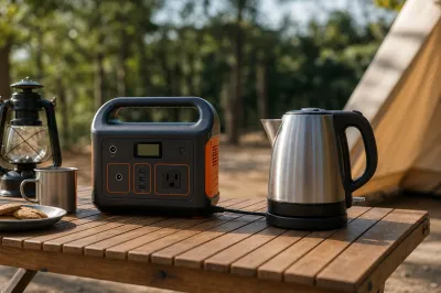Jackery ポータブル電源240でケトルは使える？