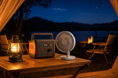 Jackery ポータブル電源400で扇風機は使える？