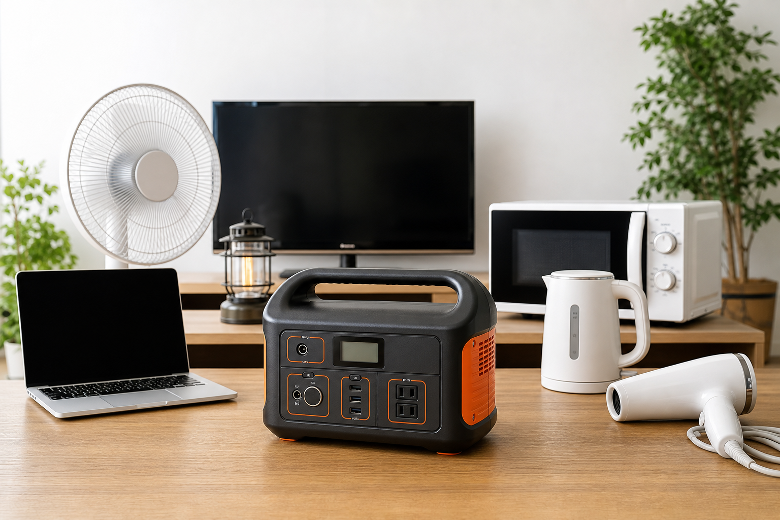 Jackery ポータブル電源708で使える家電って何?