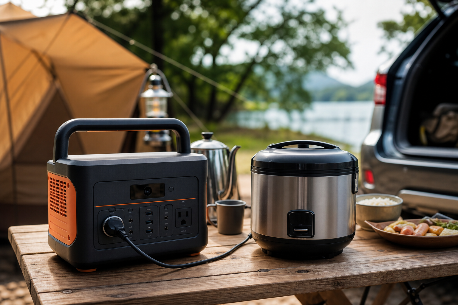 JackeryポータブルS電源で炊飯器は使える？