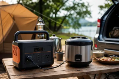 JackeryポータブルS電源で炊飯器は使える？