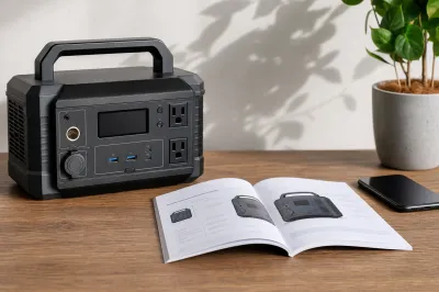 suaokiポータブル電源の取扱説明書ってどこで手に入る？
