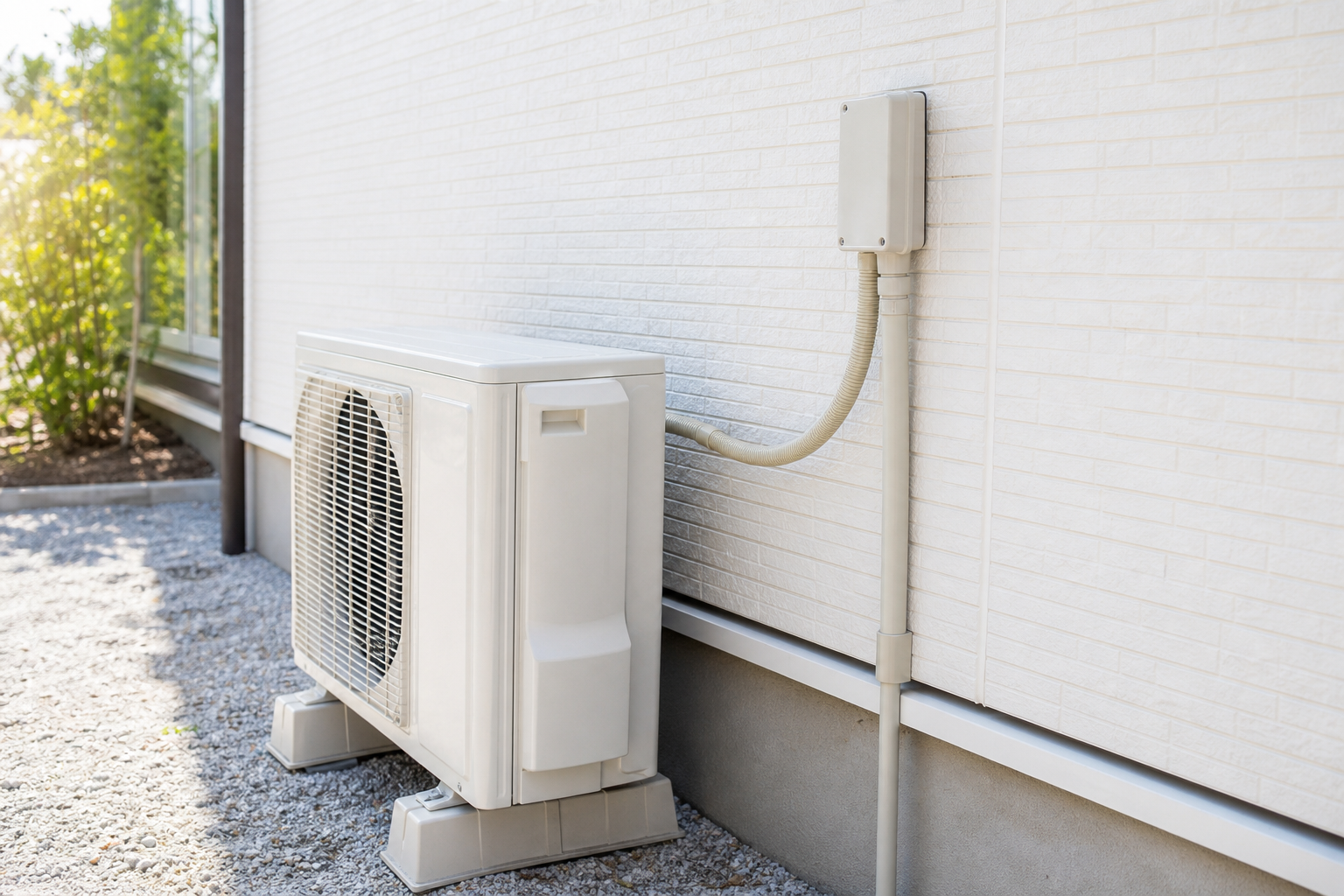 エアコン室外機の電源はどこから来ているの？