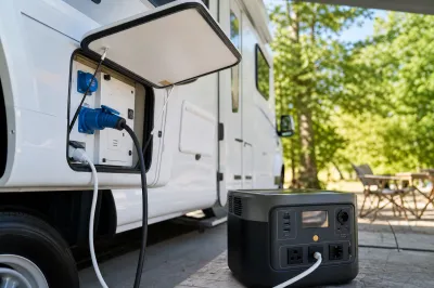 キャンピングカーの外部電源とポータブル電源の切り替えってどうするの？