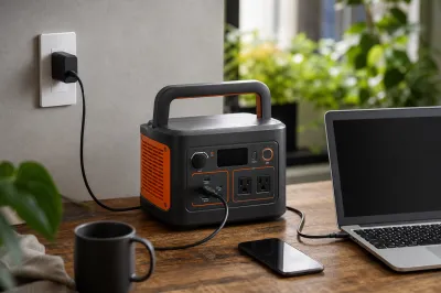 JackeryのポータブルEは充電しながら使用できる？