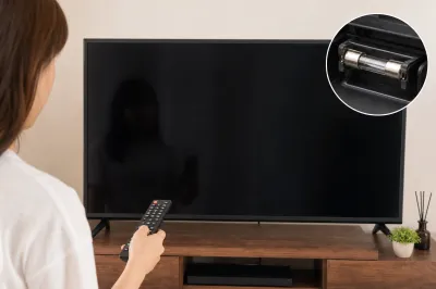 テレビの電源が入らないのはヒューズ切れ？原因と対処法