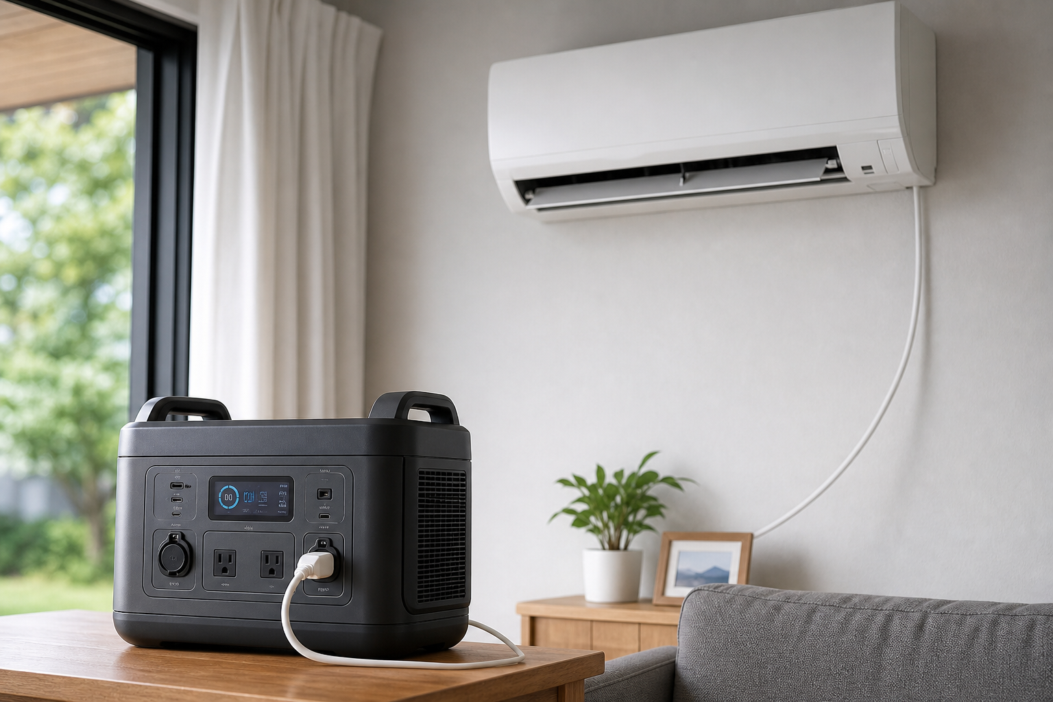ポータブル電源で100Vエアコンは動かせる？