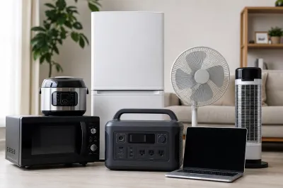 ポータブル電源で1500Wの家電は何時間使えるの？