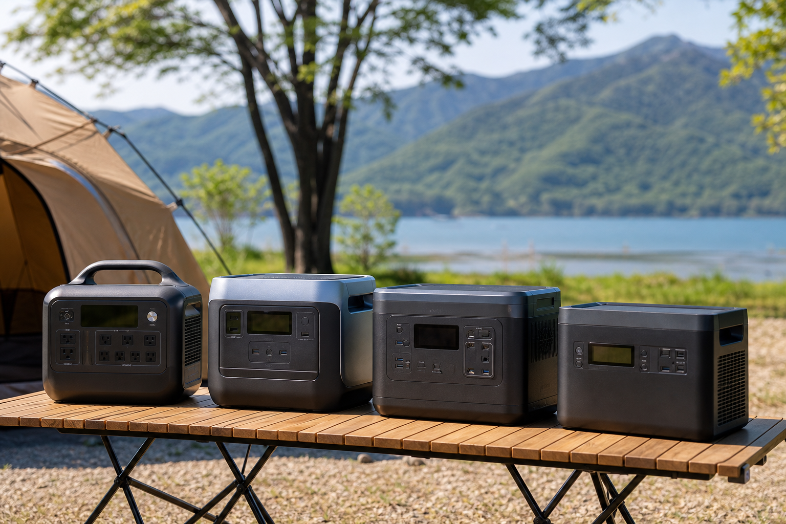 ポータブル電源2000Whを比較するならどれがいい？