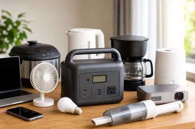 ポータブル電源400Wで使える家電って何がある？