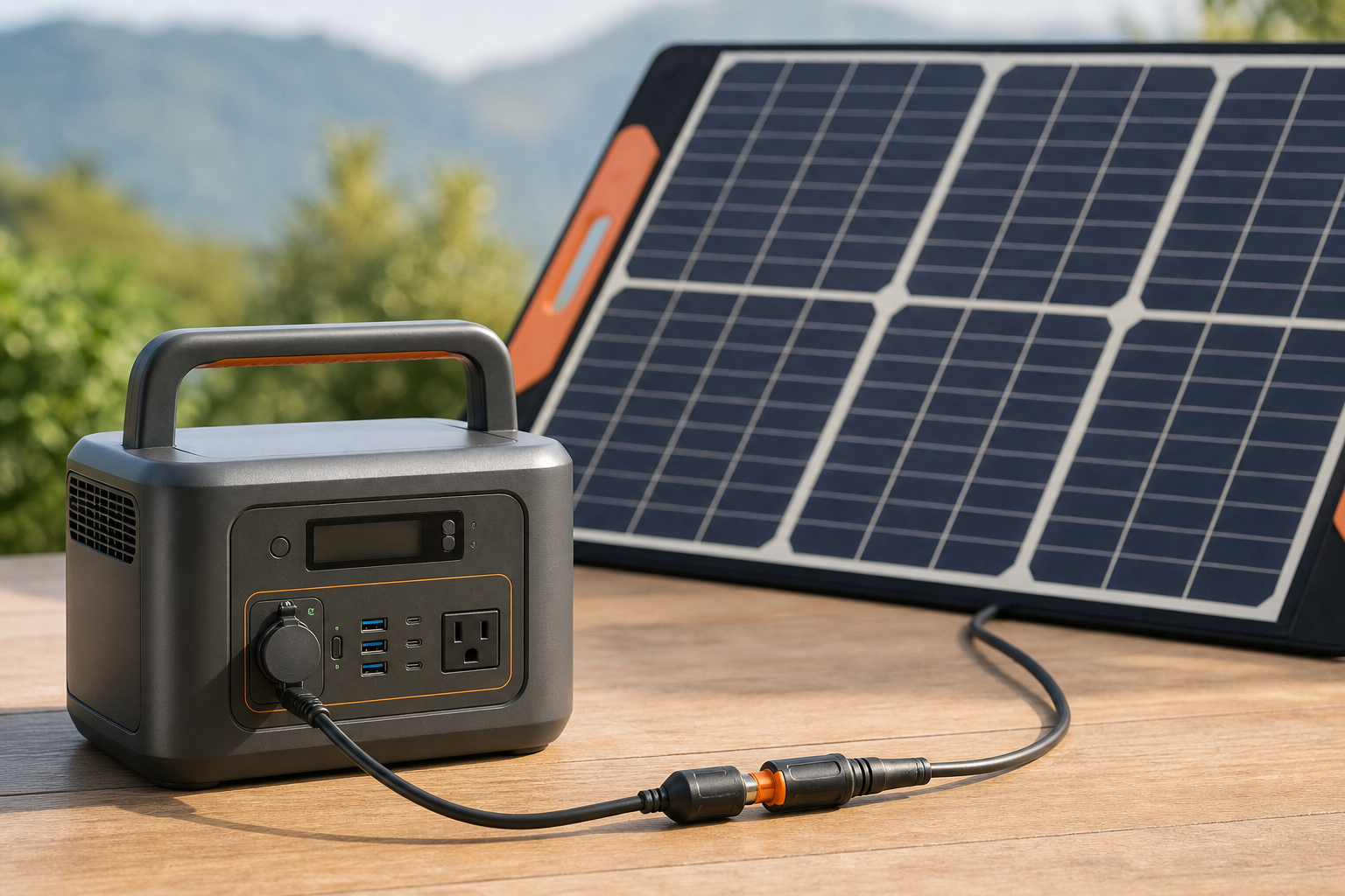 ポータブル電源とソーラーパネルは互換性がある?