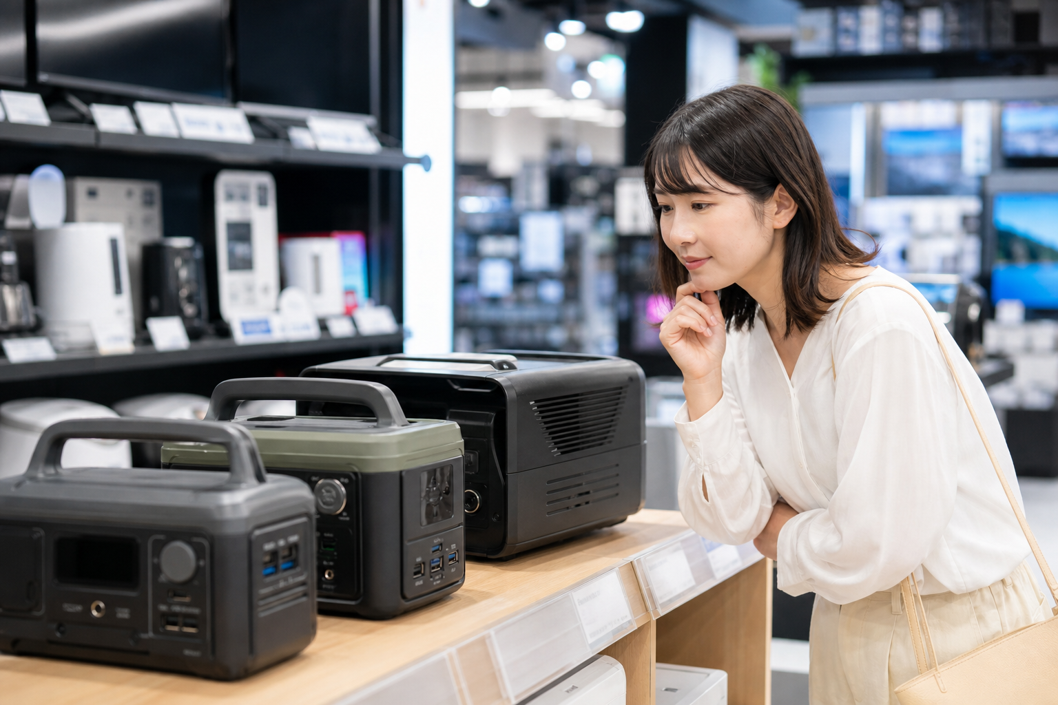 エディオンでポータブル電源は買える？