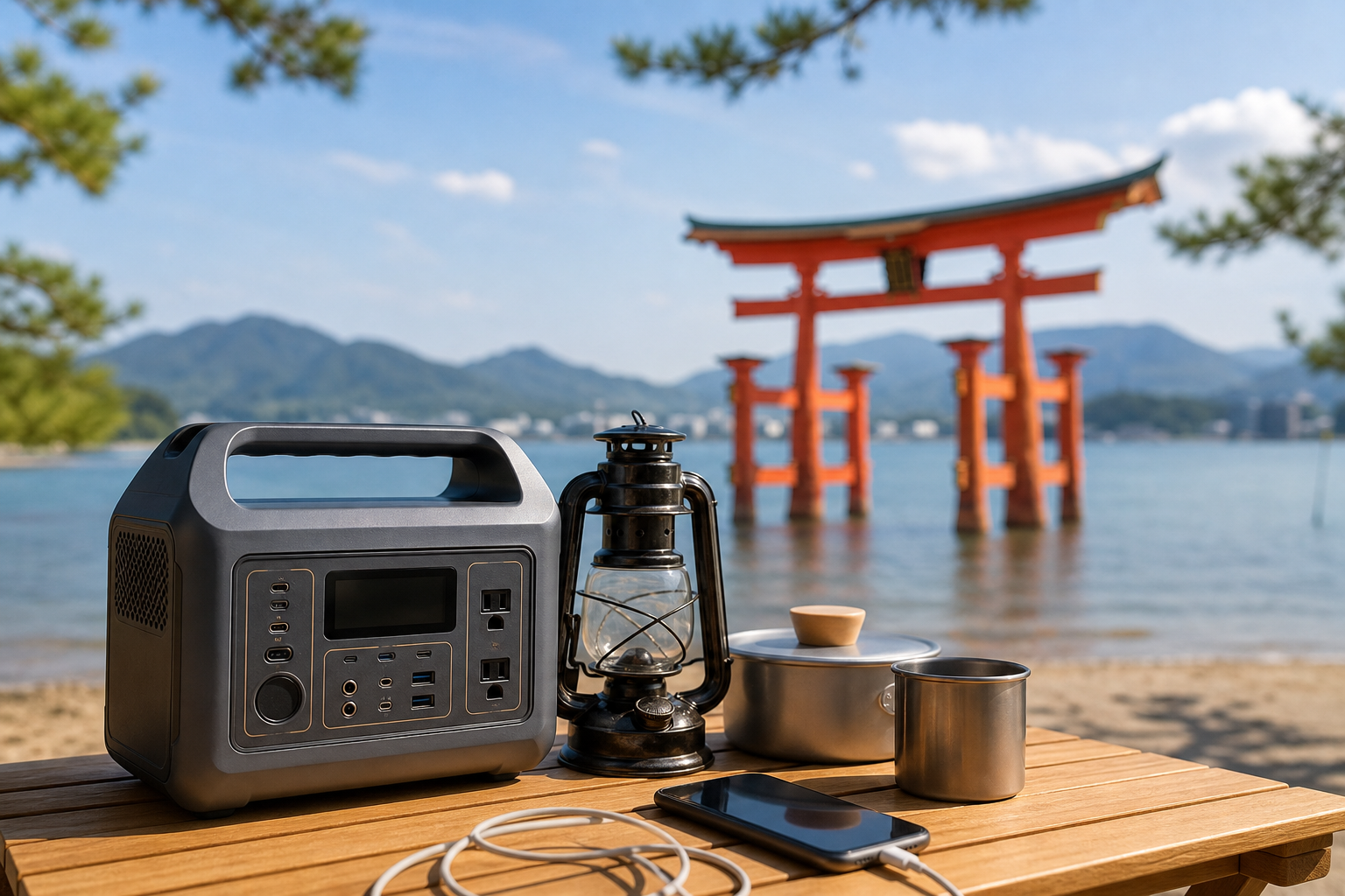 広島でポータブル電源をレンタルできる？