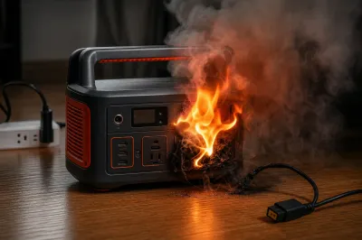 ポータブル電源で火事になるって本当？