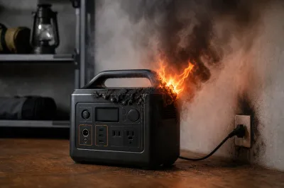 ポータブル電源の火災事故はどのメーカーで起きてる？