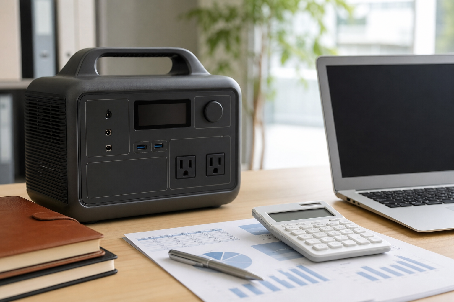 ポータブル電源の耐用年数と減価償却、どう処理すべき?