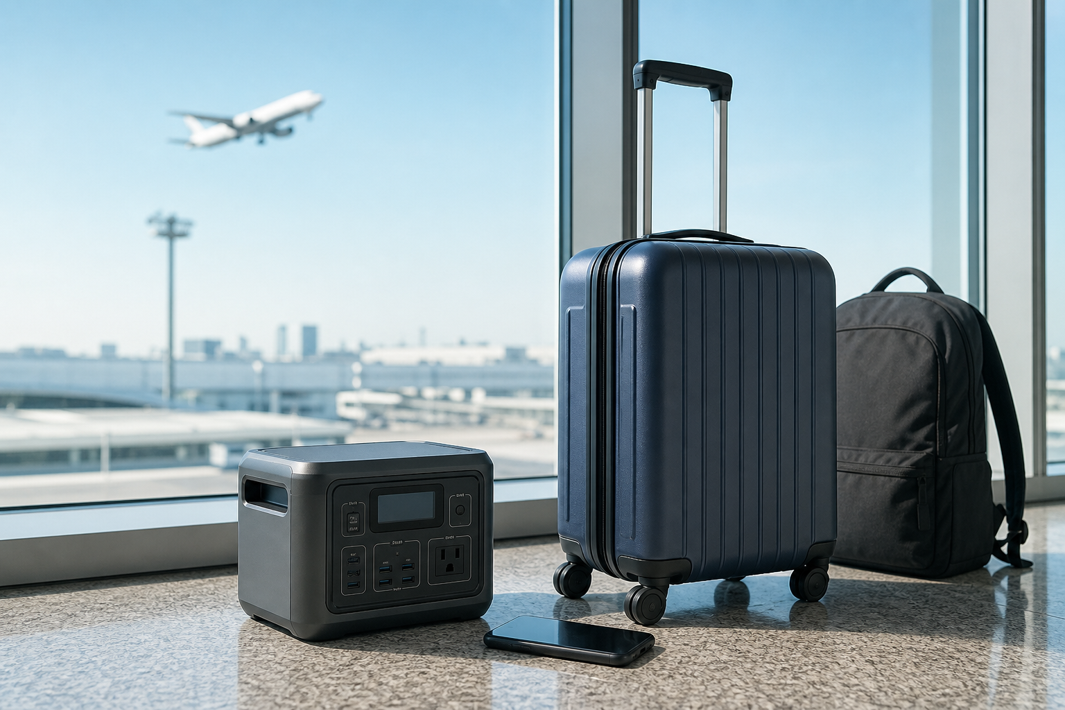 ポータブル電源は飛行機に持ち込みできる？