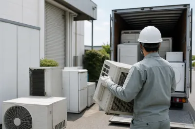事業所で使用していた廃家電のリサイクル案内、ちゃんとできてる？