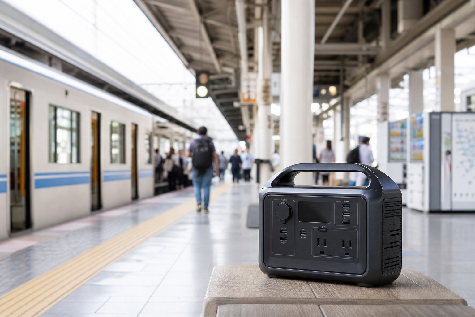 水戸駅のポータブル電源メーカーは？出火事案から安全な選び方まで