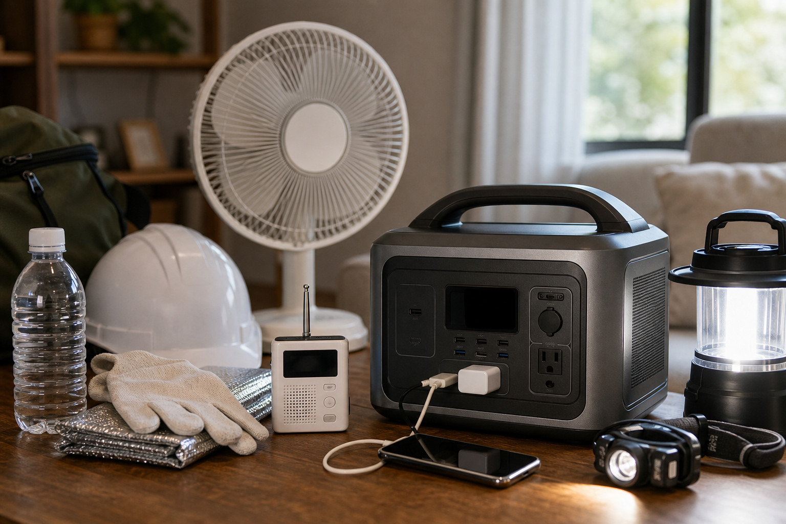 災害時にポータブル電源は何に使う?用途を徹底解説!