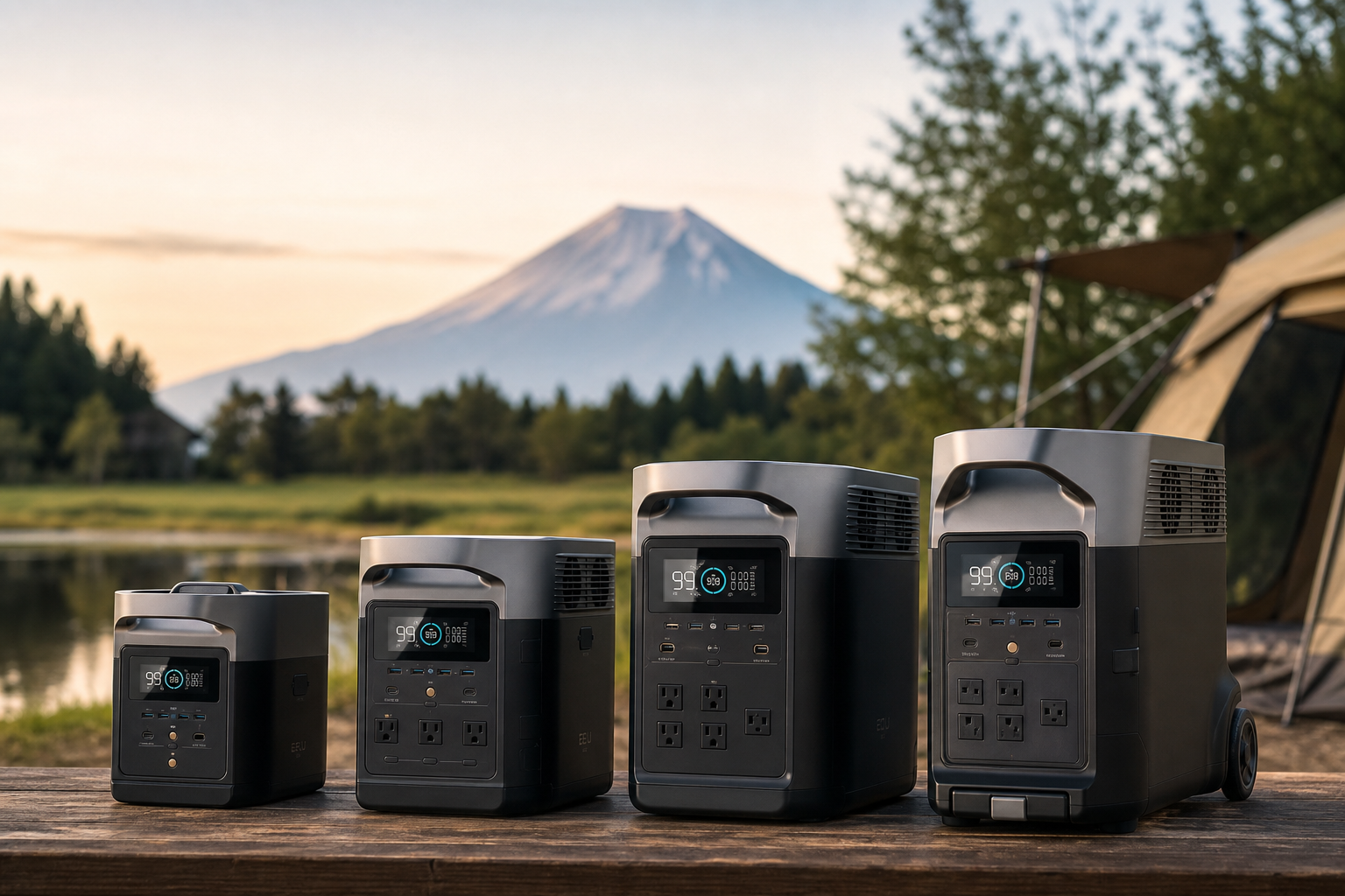 EcoFlowのポータブル電源Maxシリーズってどれを選ぶべき？