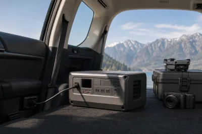 DJI Power 1000 Miniのポータブル電源は走行充電ケーブルで使える？