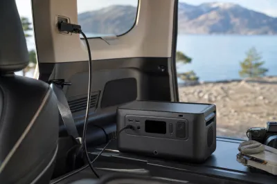 DJIのポータブル電源で走行充電はできる？