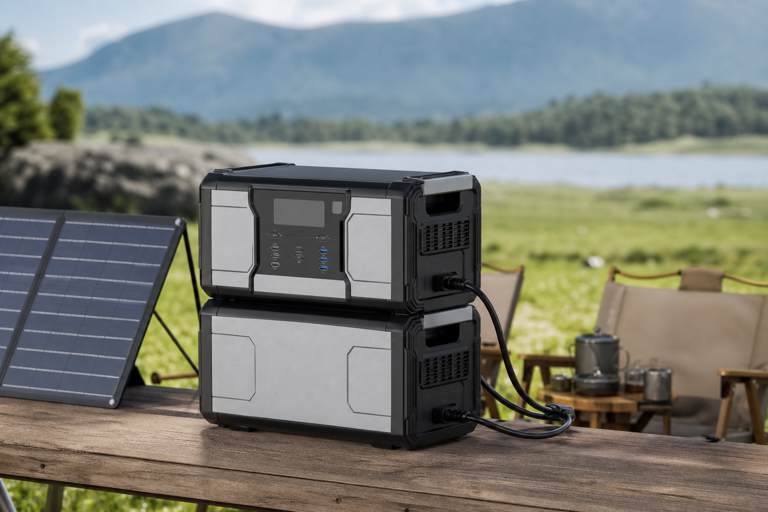 EENOURのポータブル電源は拡張バッテリーで大容量化できる?