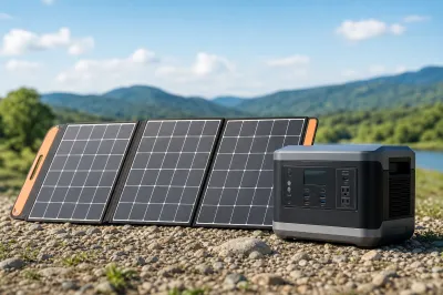IEE P3200ポータブル電源はソーラーパネルと組み合わせて使える？
