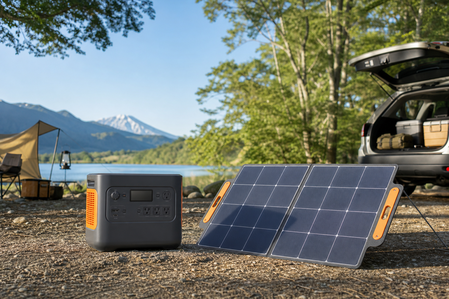 Jackery 1500 Newと100Wソーラーパネル1枚セットってどう?