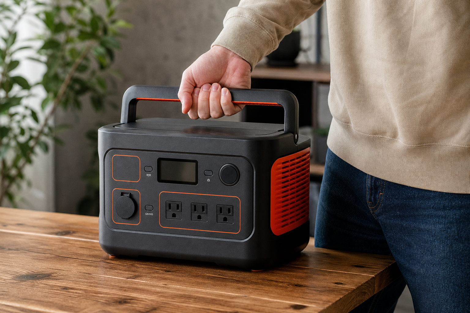 Jackeryポータブル電源1000の重さって実際どのくらい？