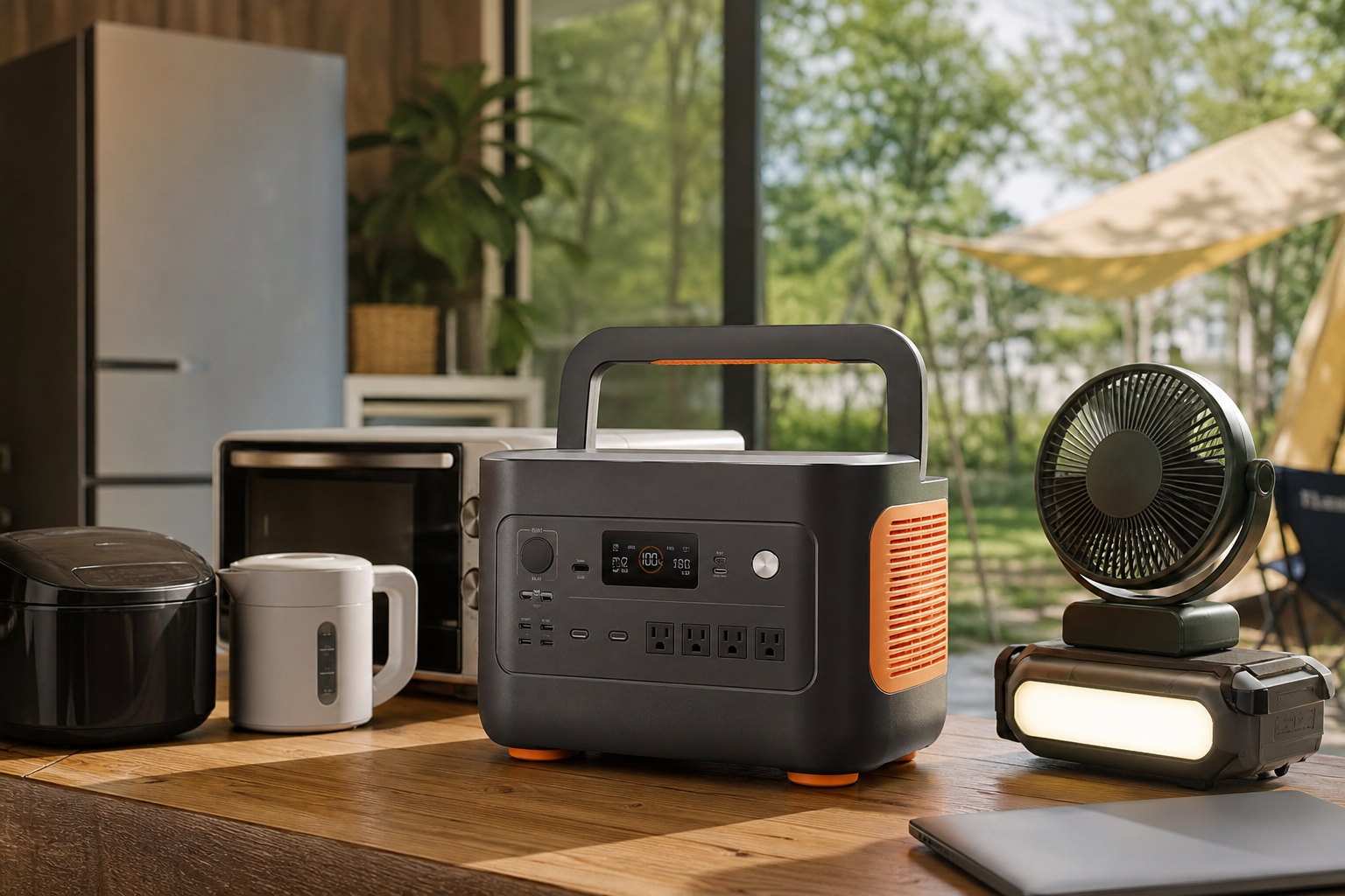 Jackery ポータブル電源 2000 Newの容量2042Wh・定格出力2200Wって実際どうなの?