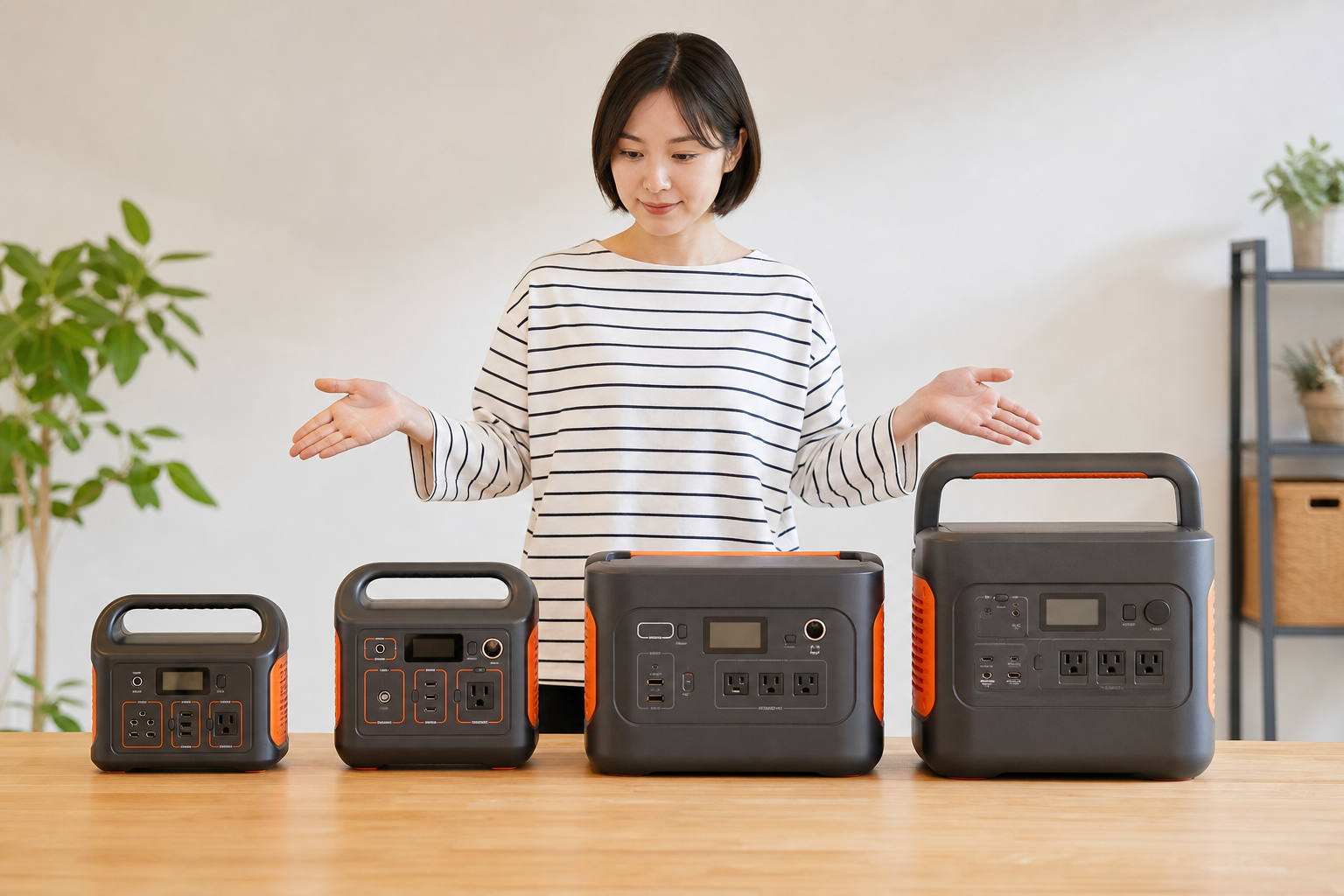 Jackeryポータブル電源の重量って実際どのくらい？