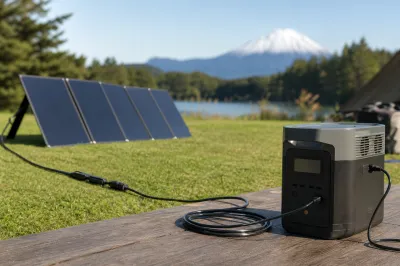 EcoFlowのポータブル電源にソーラーパネルの延長コードは使える？