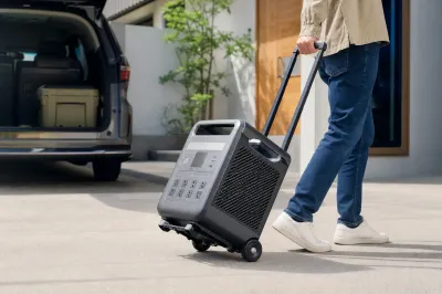 アンカーのポータブル電源はキャリーで運べる？