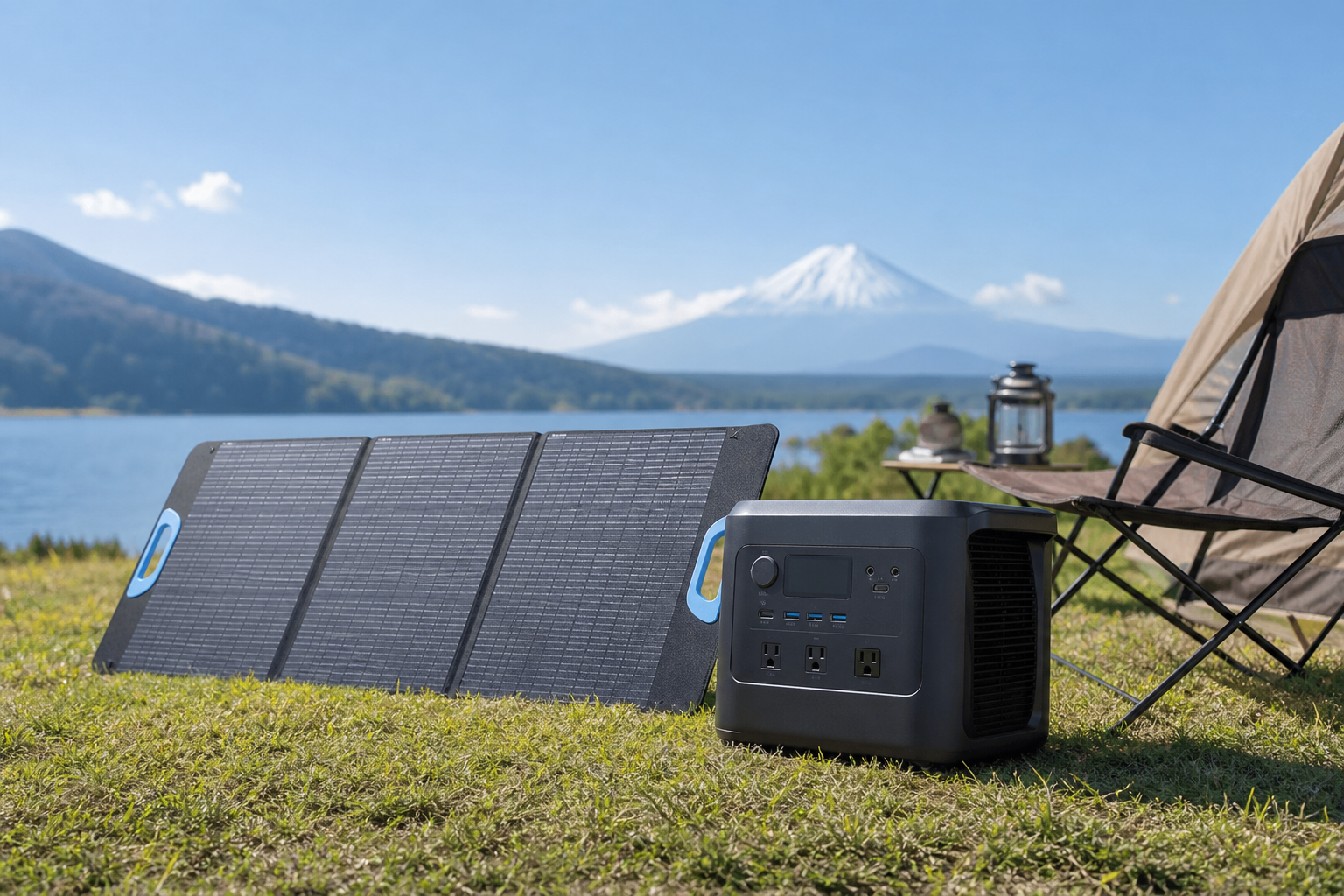 アンカーのポータブル電源はソーラーパネル付きがお得？