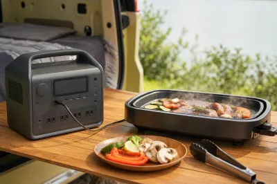 アンカーのポータブル電源でホットプレートは使える？